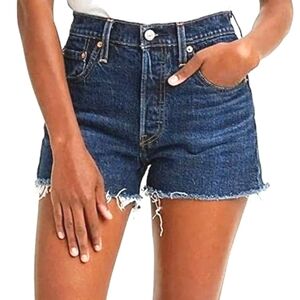 NWOTS"LEVI'S 501"  Button Fly Dark Wash Denim.